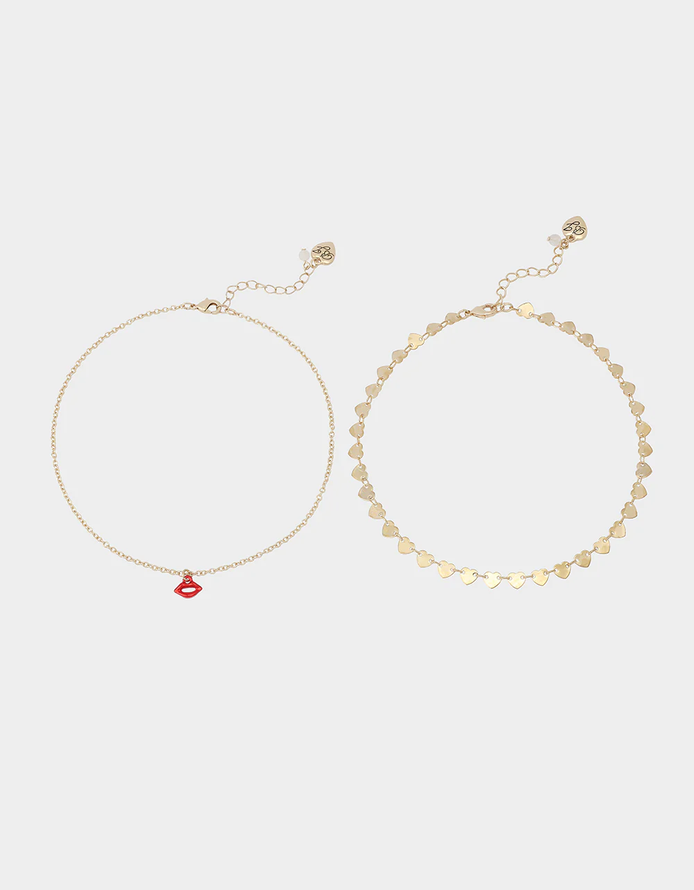 LIPS NECKLACE SET RED - Image 2