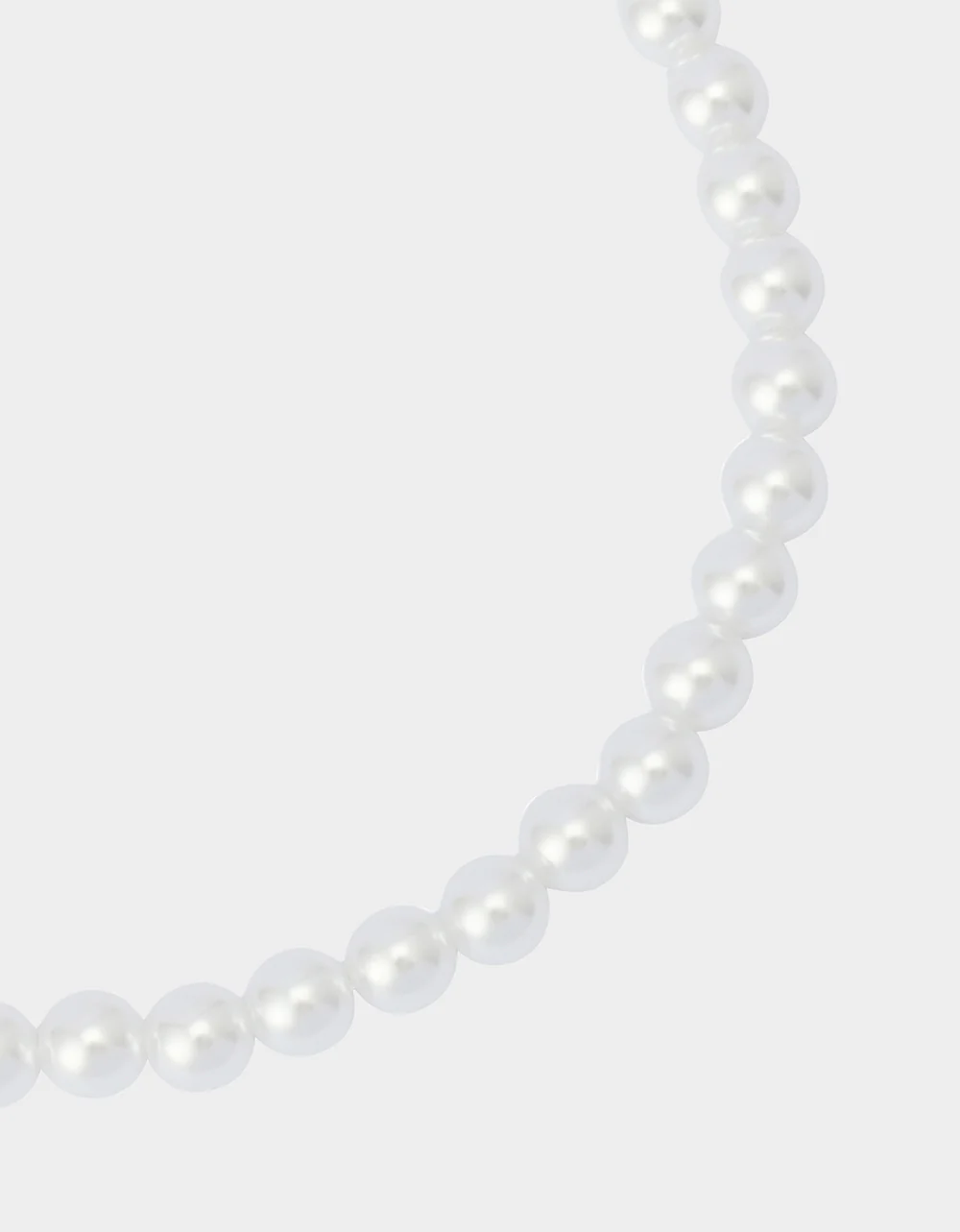 PEARL BOW NECKLACE SET RED - Image 4