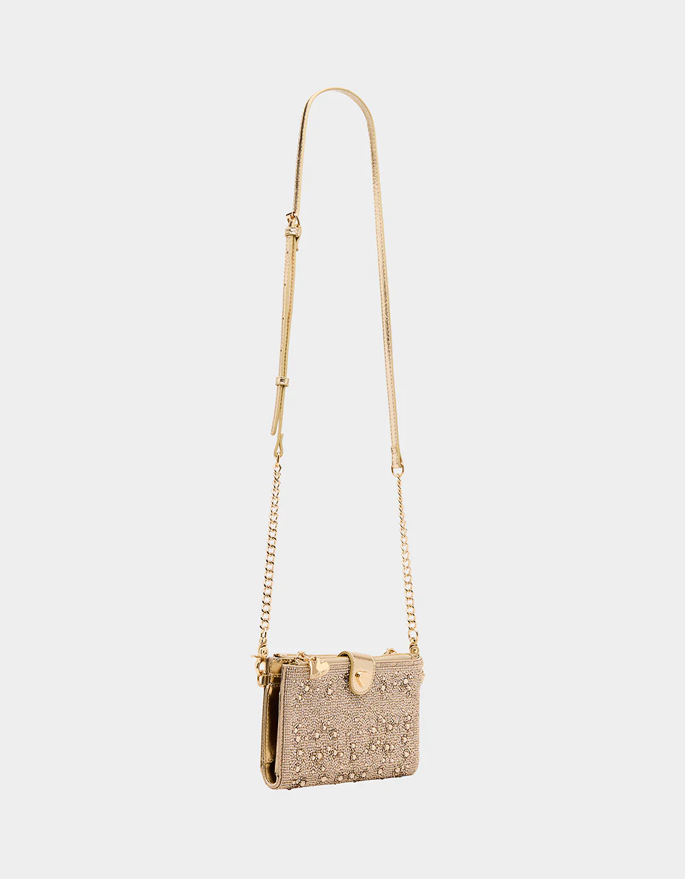 WALLET ON CHAIN PHONE HOLDER CHAMPAGNE - Image 3