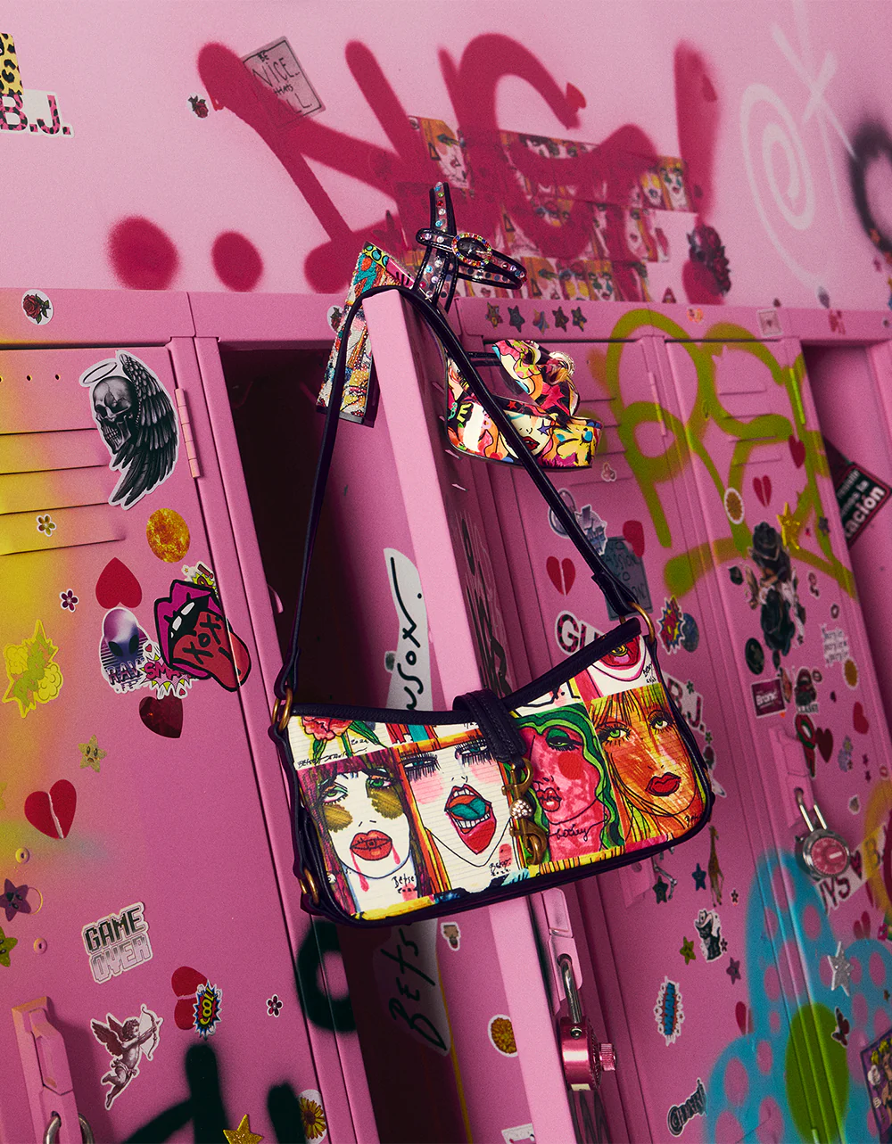 FACES SHOULDER BAG MULTI - Image 10