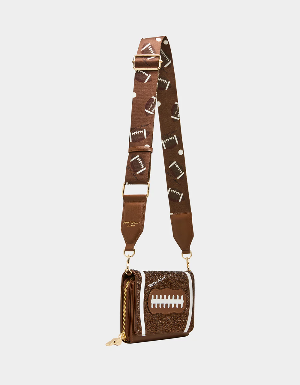 BLITZ & GLITZ WALLET ON CHAIN BROWN - Image 3