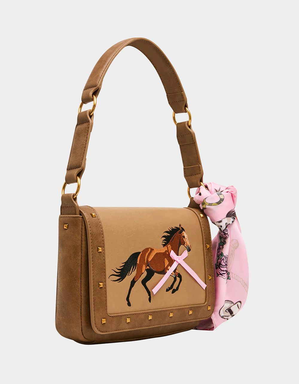 THE MANE EVENT SHOULDER BAG BROWN - Image 3