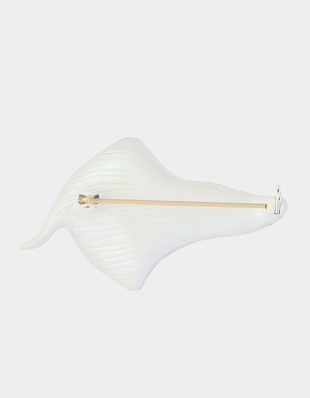 CALLA LILY BROOCH WHITE - Image 4
