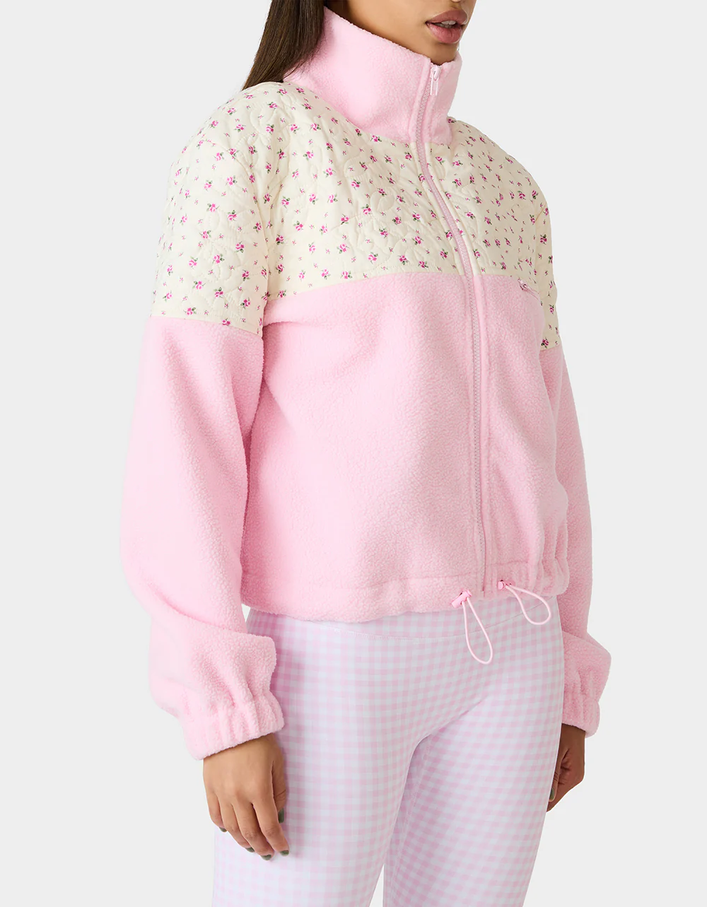 PRETTY IN PLUSH JACKET PINK - Image 4