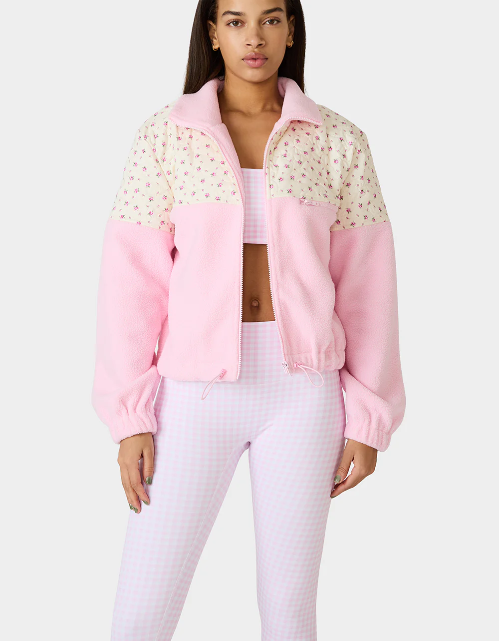 PRETTY IN PLUSH JACKET PINK - Image 8