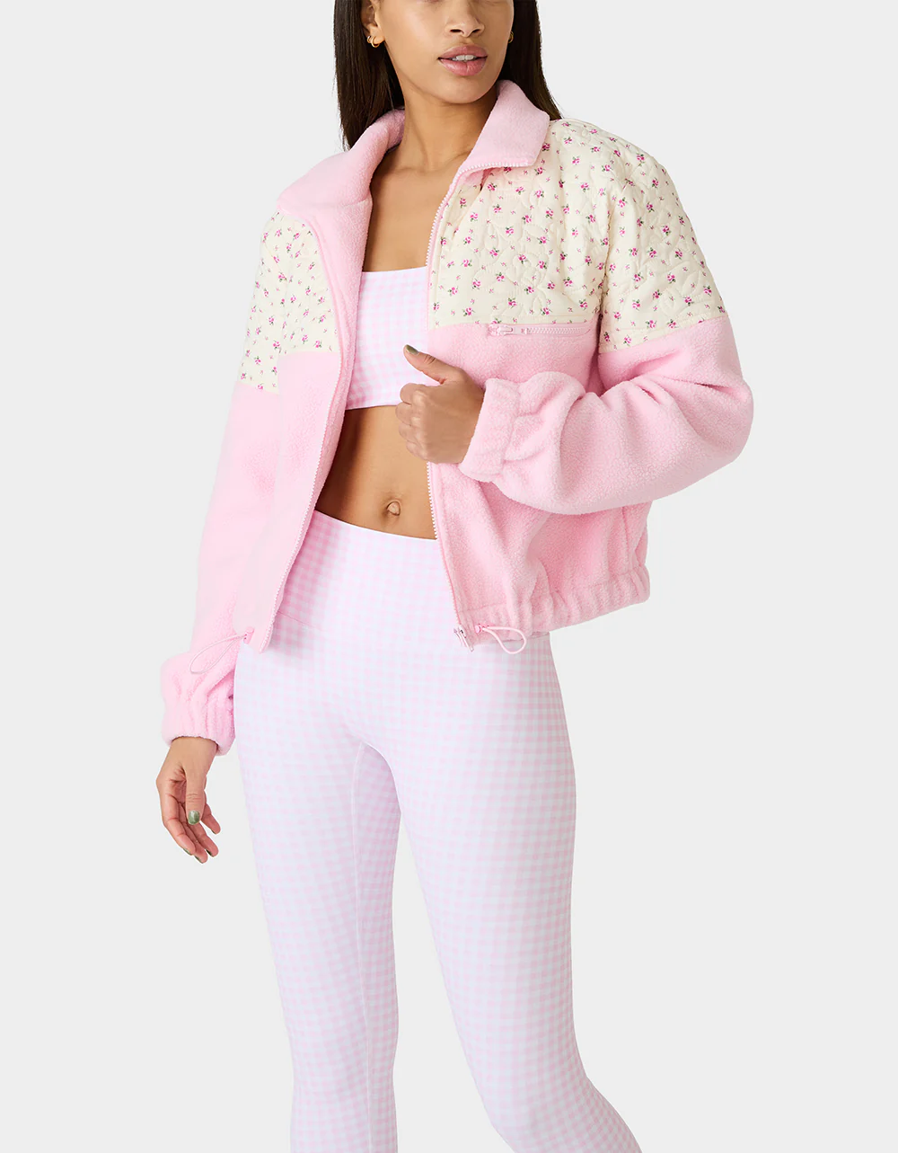 PRETTY IN PLUSH JACKET PINK - Image 9