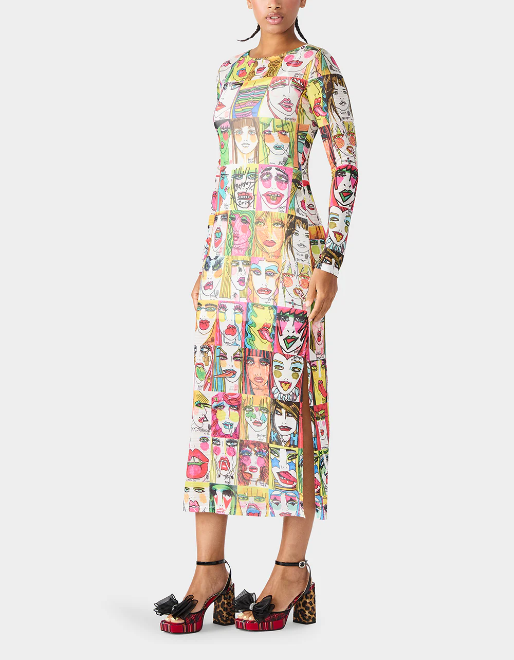 BETSEY'S ART DRESS MULTI - Image 5