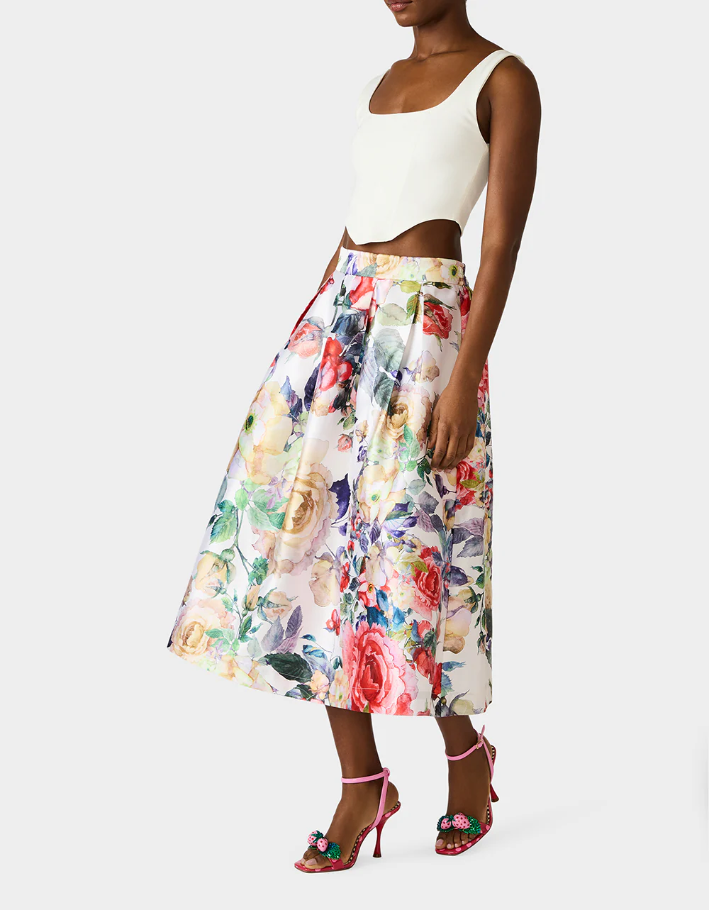 BOTANQUE SKIRT IVORY - Image 4