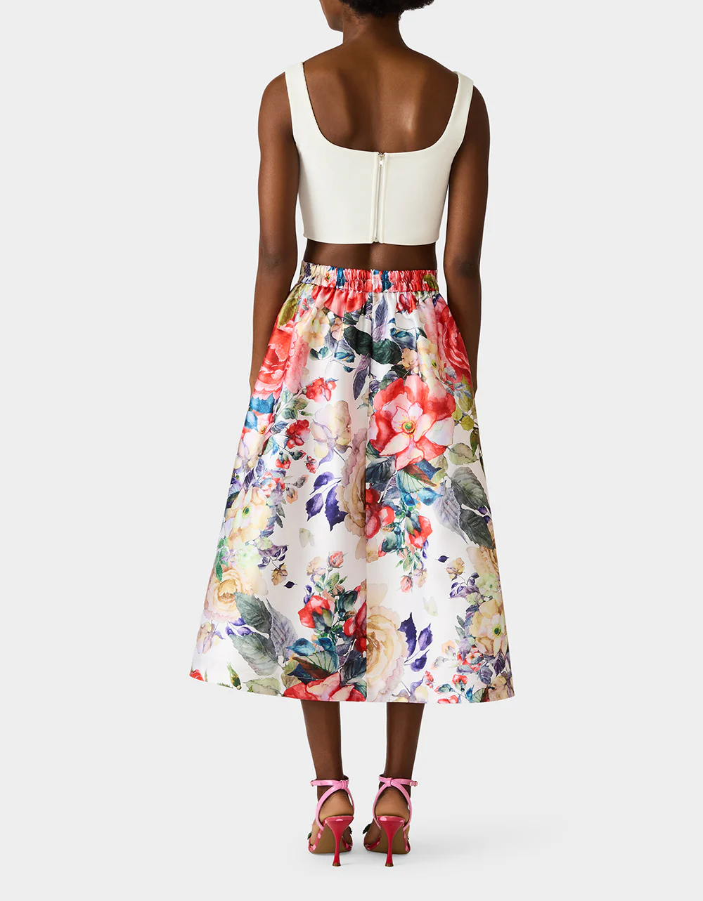BOTANQUE SKIRT IVORY - Image 5