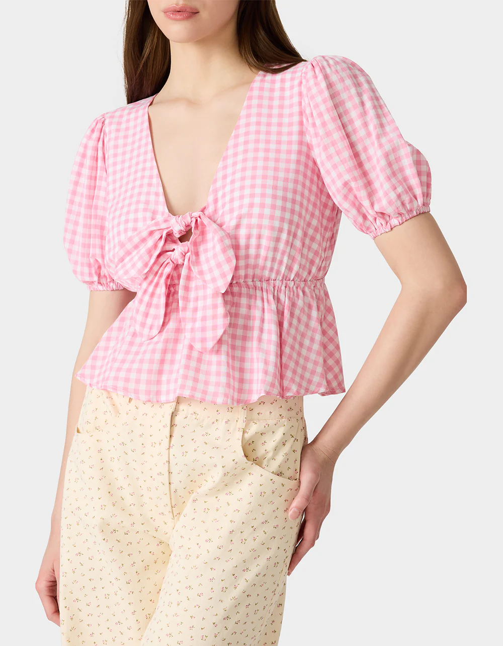 PICNIC TIE TOP PINK - Image 2