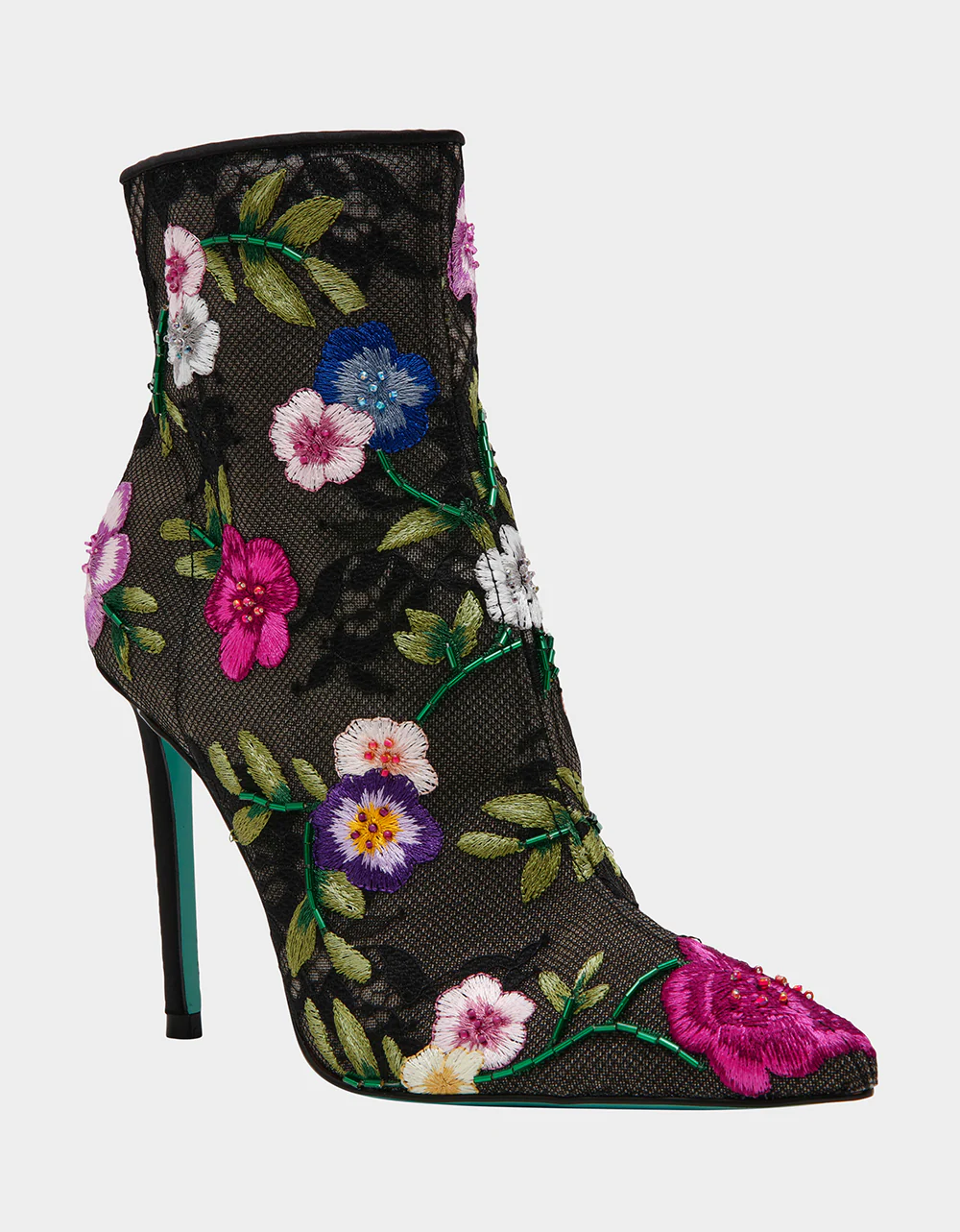 ANITA BLACK MULTI FLORAL - Image 4