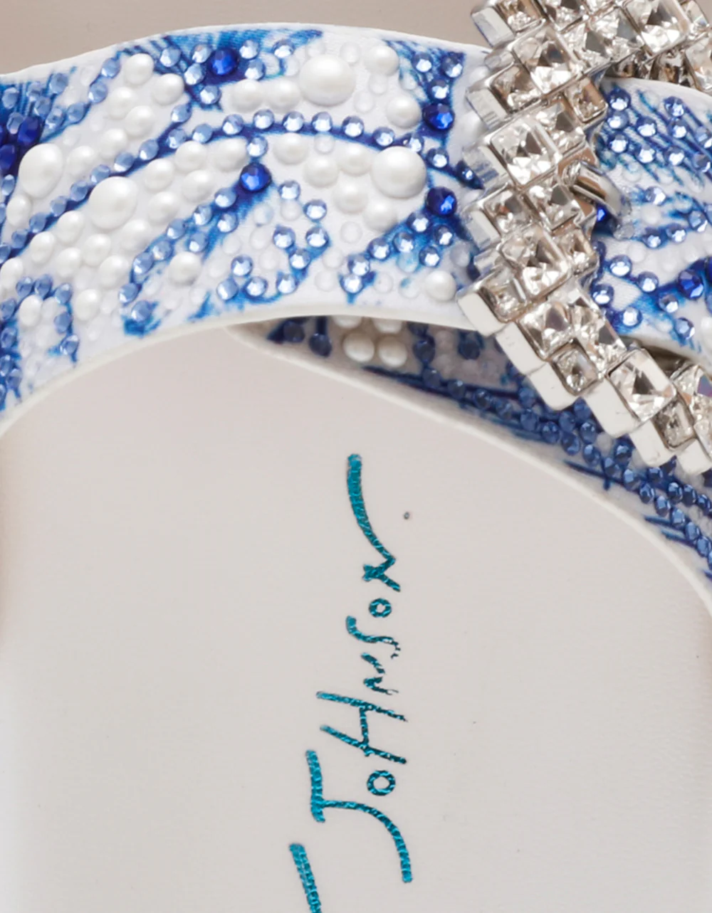 MATIE WHITE BLUE FLORAL - Image 9