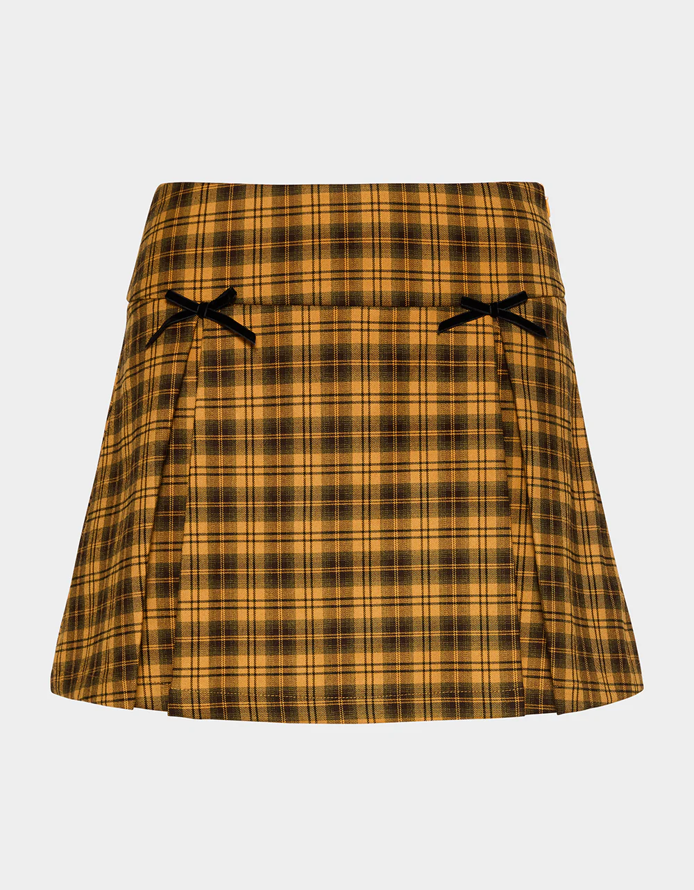 RAD PLAID SKIRT YELLOW PLAID - Image 2