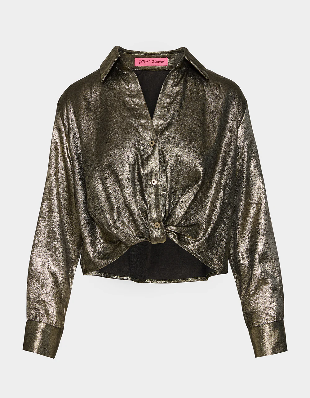 GOLD RUSH TOP BLACK/GOLD - Image 2