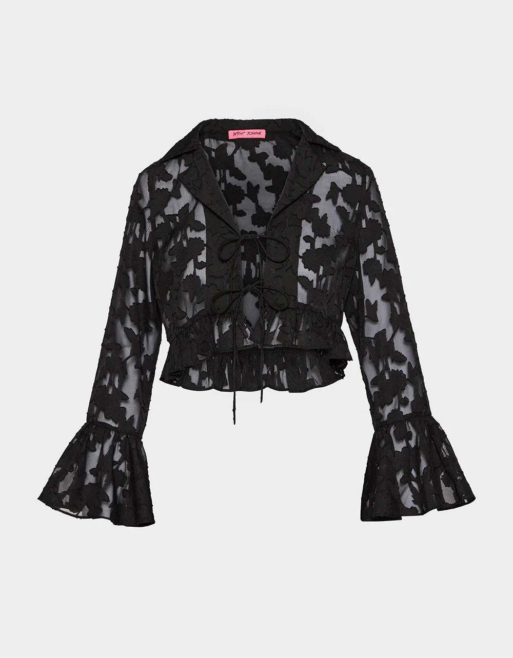 OPHELIA NOIR BLOUSE BLACK - Image 2