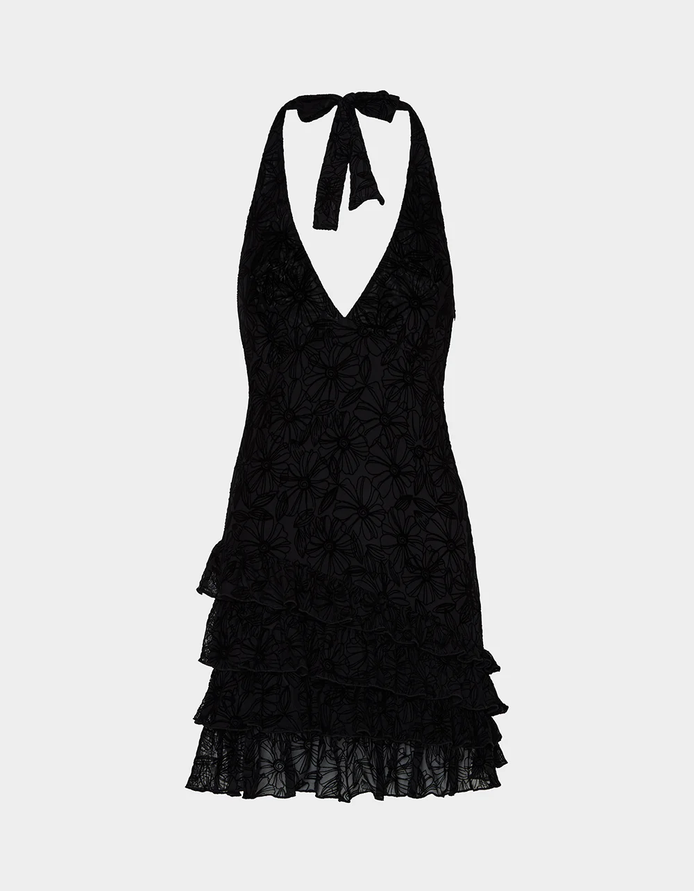 DARK DAHLIA DRESS BLACK - Image 2